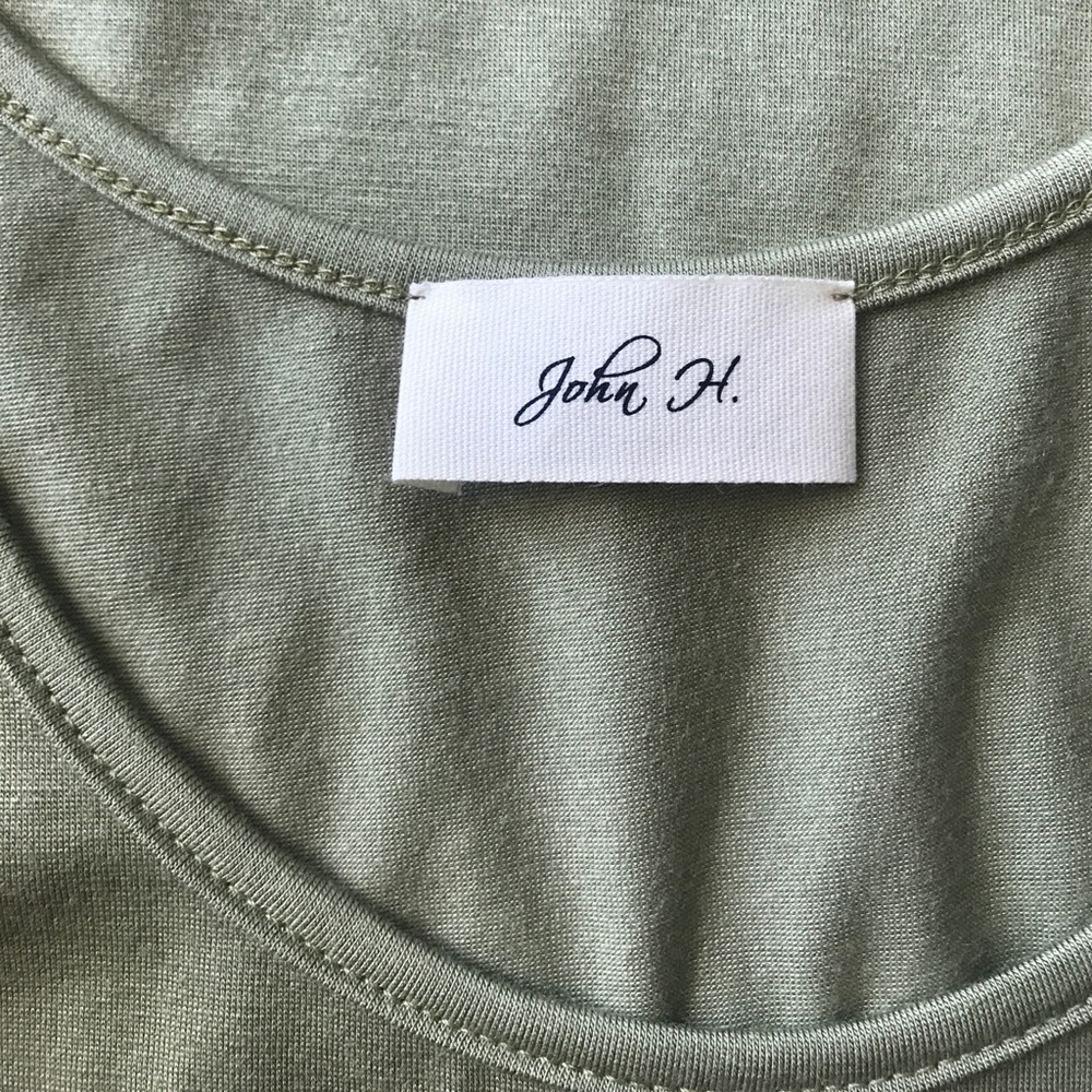 New Tank Top in olive green